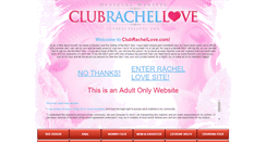 Desktop Screenshot of clubrachellove.com